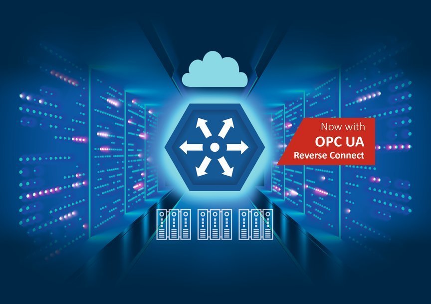 Sada dataFEED OPC Suite Extended od firmy Softing nabízí dodatečné zabezpečení pro integraci dat s OPC UA Reverse Connect